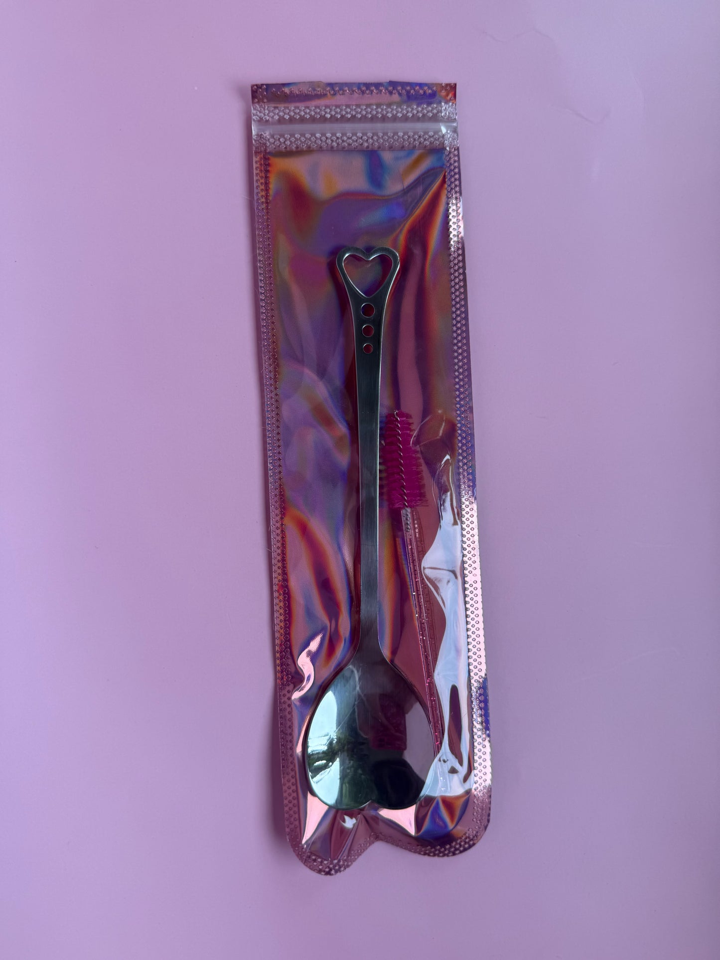 heart shaped stainless steel tea spoon π©·π₯